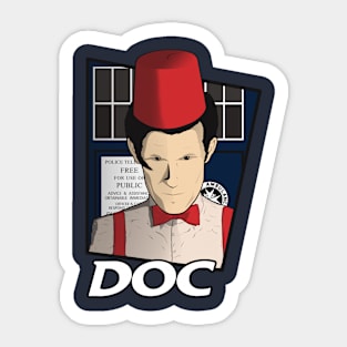 Doc WHO?! Sticker